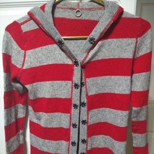 One Girl Who Striped Sweater Ohio state OSU colors